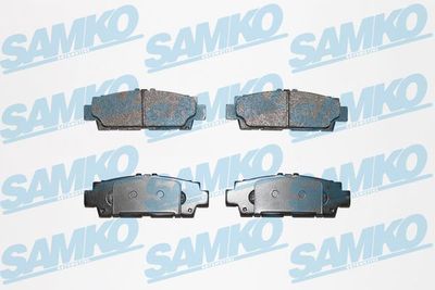 5SP943 SAMKO Комплект тормозных колодок, дисковый тормоз