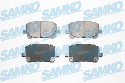 5SP904 SAMKO Комплект тормозных колодок, дисковый тормоз