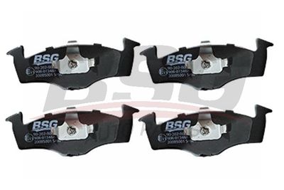 BSG90200006 BSG Комплект тормозных колодок, дисковый тормоз