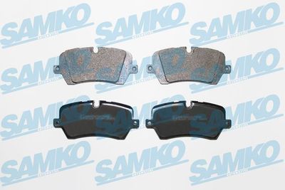 5SP1801 SAMKO Комплект тормозных колодок, дисковый тормоз