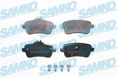 5SP1817 SAMKO Комплект тормозных колодок, дисковый тормоз