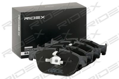 402B1167 RIDEX Комплект тормозных колодок, дисковый тормоз