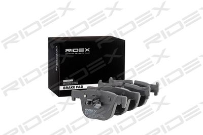 402B0925 RIDEX Комплект тормозных колодок, дисковый тормоз