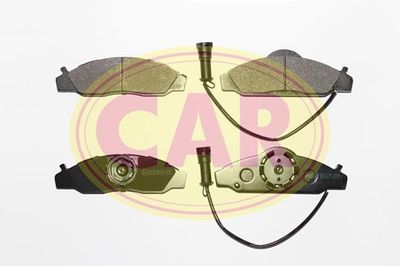 PNT127 CAR Комплект тормозных колодок, дисковый тормоз