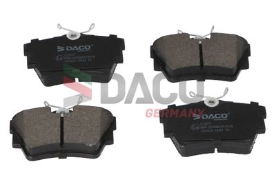 323627 DACO Germany Комплект тормозных колодок, дисковый тормоз