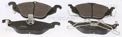 811024007 TRISCAN Комплект тормозных колодок, дисковый тормоз