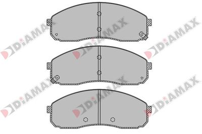 N09446 DIAMAX Комплект тормозных колодок, дисковый тормоз