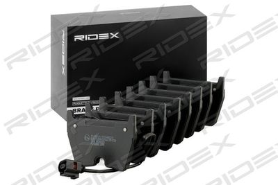 402B1176 RIDEX Комплект тормозных колодок, дисковый тормоз