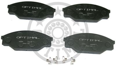 9808 OPTIMAL Комплект тормозных колодок, дисковый тормоз