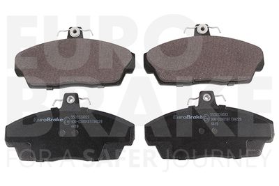 5502224022 EUROBRAKE Комплект тормозных колодок, дисковый тормоз