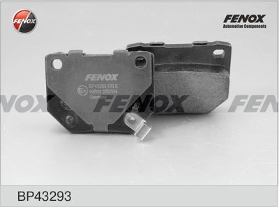 BP43293 FENOX Комплект тормозных колодок, дисковый тормоз