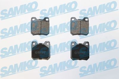 5SP334 SAMKO Комплект тормозных колодок, дисковый тормоз