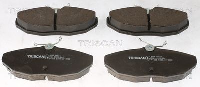 811010537 TRISCAN Комплект тормозных колодок, дисковый тормоз