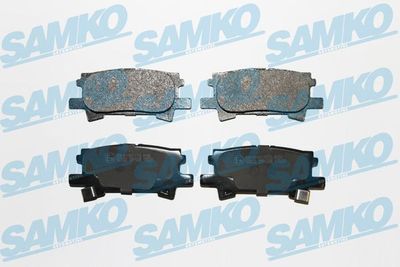 5SP1436 SAMKO Комплект тормозных колодок, дисковый тормоз