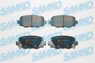 5SP1954 SAMKO Комплект тормозных колодок, дисковый тормоз