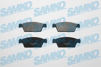 5SP213 SAMKO Комплект тормозных колодок, дисковый тормоз