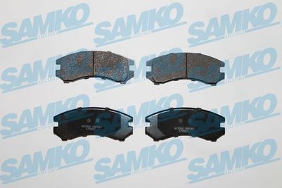 5SP087 SAMKO Комплект тормозных колодок, дисковый тормоз