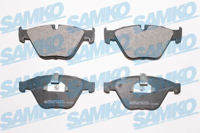 5SP1193 SAMKO Комплект тормозных колодок, дисковый тормоз
