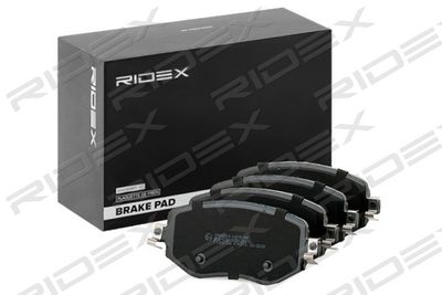 402B1337 RIDEX Комплект тормозных колодок, дисковый тормоз