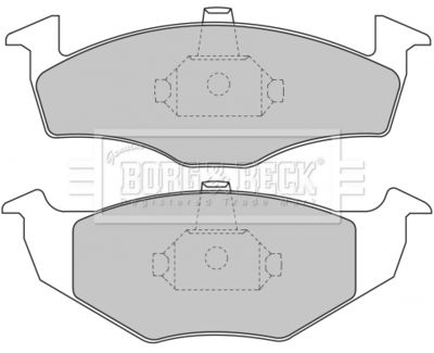 BBP1471 BORG & BECK Комплект тормозных колодок, дисковый тормоз
