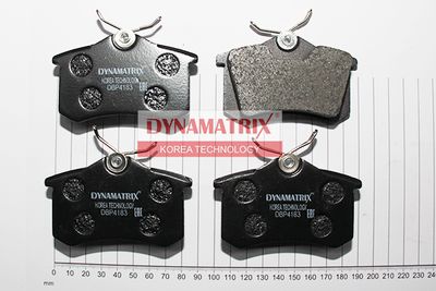 DBP4183 DYNAMATRIX Комплект тормозных колодок, дисковый тормоз