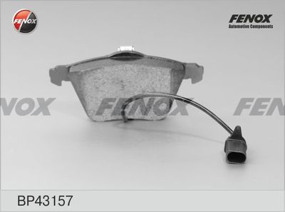 BP43157 FENOX Комплект тормозных колодок, дисковый тормоз