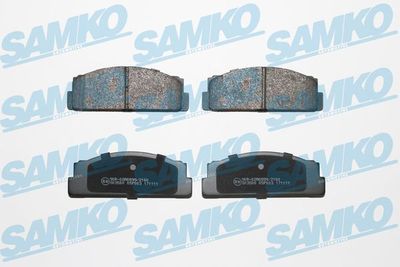 5SP003 SAMKO Комплект тормозных колодок, дисковый тормоз