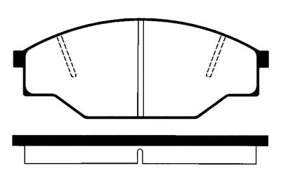 RA05760 RAICAM Комплект тормозных колодок, дисковый тормоз