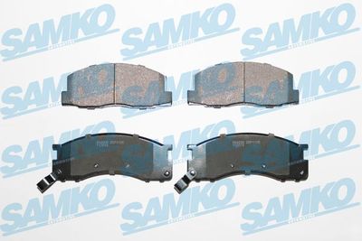 5SP1126 SAMKO Комплект тормозных колодок, дисковый тормоз