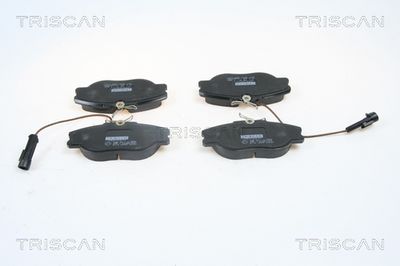 811012001 TRISCAN Комплект тормозных колодок, дисковый тормоз