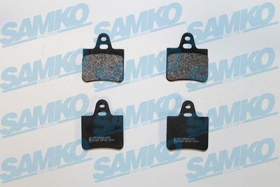 5SP194 SAMKO Комплект тормозных колодок, дисковый тормоз