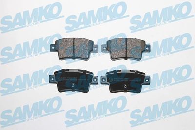 5SP1224 SAMKO Комплект тормозных колодок, дисковый тормоз