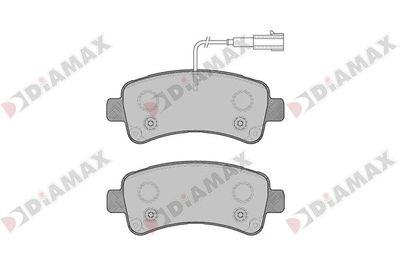 N09854 DIAMAX Комплект тормозных колодок, дисковый тормоз