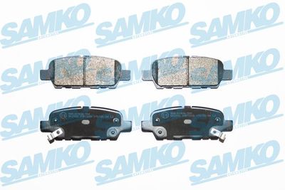 5SP1839 SAMKO Комплект тормозных колодок, дисковый тормоз