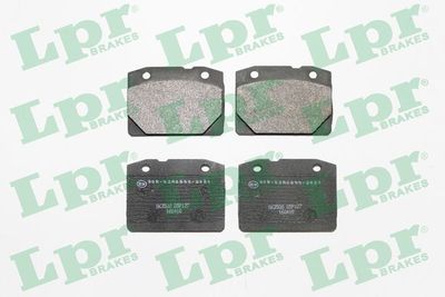 05P127 LPR Комплект тормозных колодок, дисковый тормоз