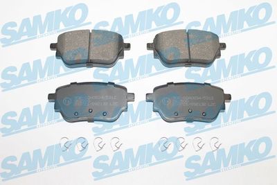 5SP2132 SAMKO Комплект тормозных колодок, дисковый тормоз