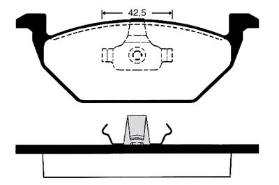 RA06530 RAICAM Комплект тормозных колодок, дисковый тормоз