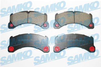 5SP2153 SAMKO Комплект тормозных колодок, дисковый тормоз