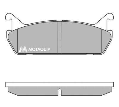 LVXL704 MOTAQUIP Комплект тормозных колодок, дисковый тормоз