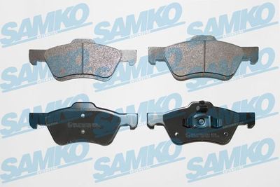 5SP1622 SAMKO Комплект тормозных колодок, дисковый тормоз