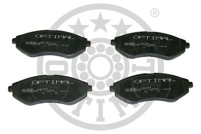 BP12154 OPTIMAL Комплект тормозных колодок, дисковый тормоз
