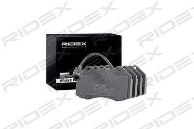 402B0540 RIDEX Комплект тормозных колодок, дисковый тормоз