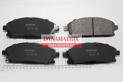 DBP1263 DYNAMATRIX Комплект тормозных колодок, дисковый тормоз