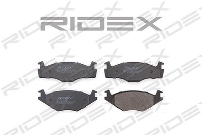 402B0260 RIDEX Комплект тормозных колодок, дисковый тормоз