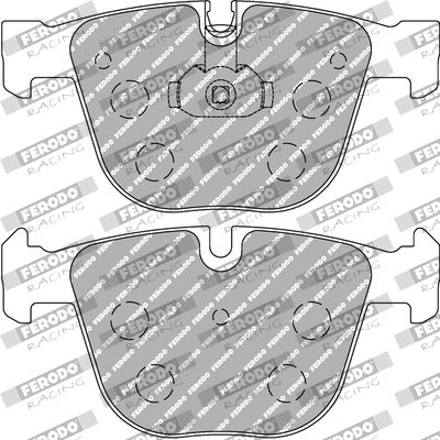 FCP1672W FERODO RACING Комплект тормозных колодок, дисковый тормоз