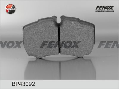 BP43092 FENOX Комплект тормозных колодок, дисковый тормоз