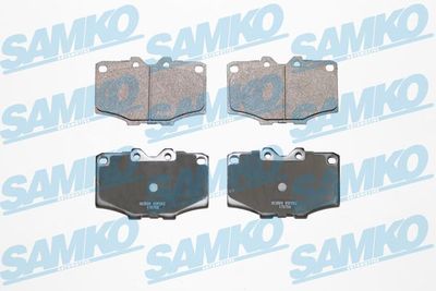 5SP202 SAMKO Комплект тормозных колодок, дисковый тормоз