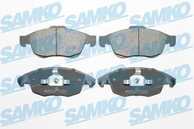 5SP1351 SAMKO Комплект тормозных колодок, дисковый тормоз