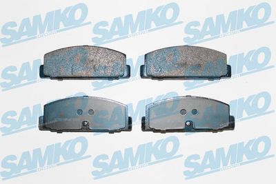 5SP160 SAMKO Комплект тормозных колодок, дисковый тормоз