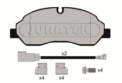 JCP8061 JURATEK Комплект тормозных колодок, дисковый тормоз